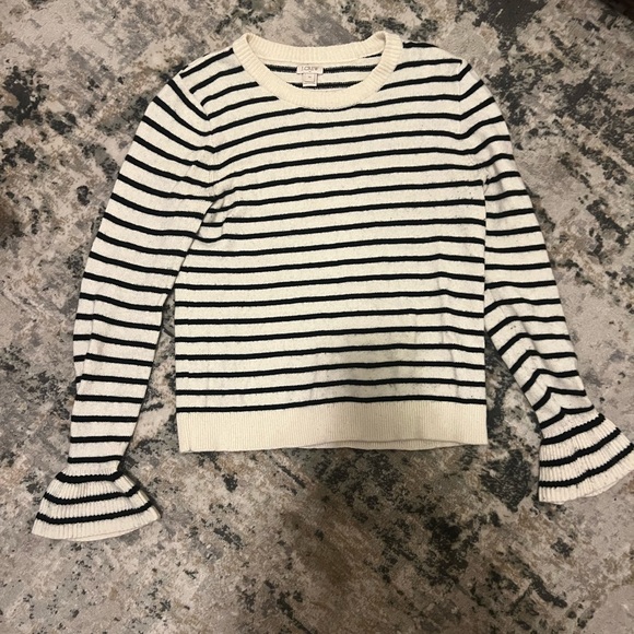 J crew striped sweater - Picture 1 of 2